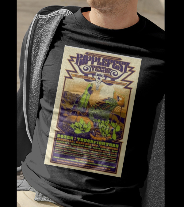 RippleFest Texas Dozer Truckfighters Bongzilla Mars Red Sky Voivod Grand Finale Austin T-Shirt