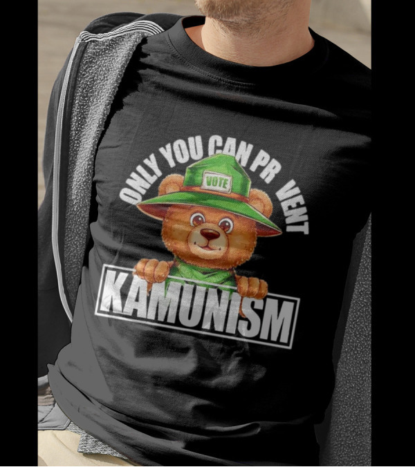 Bear Vote Only You Can Prevent Kamunism T-Shirt
