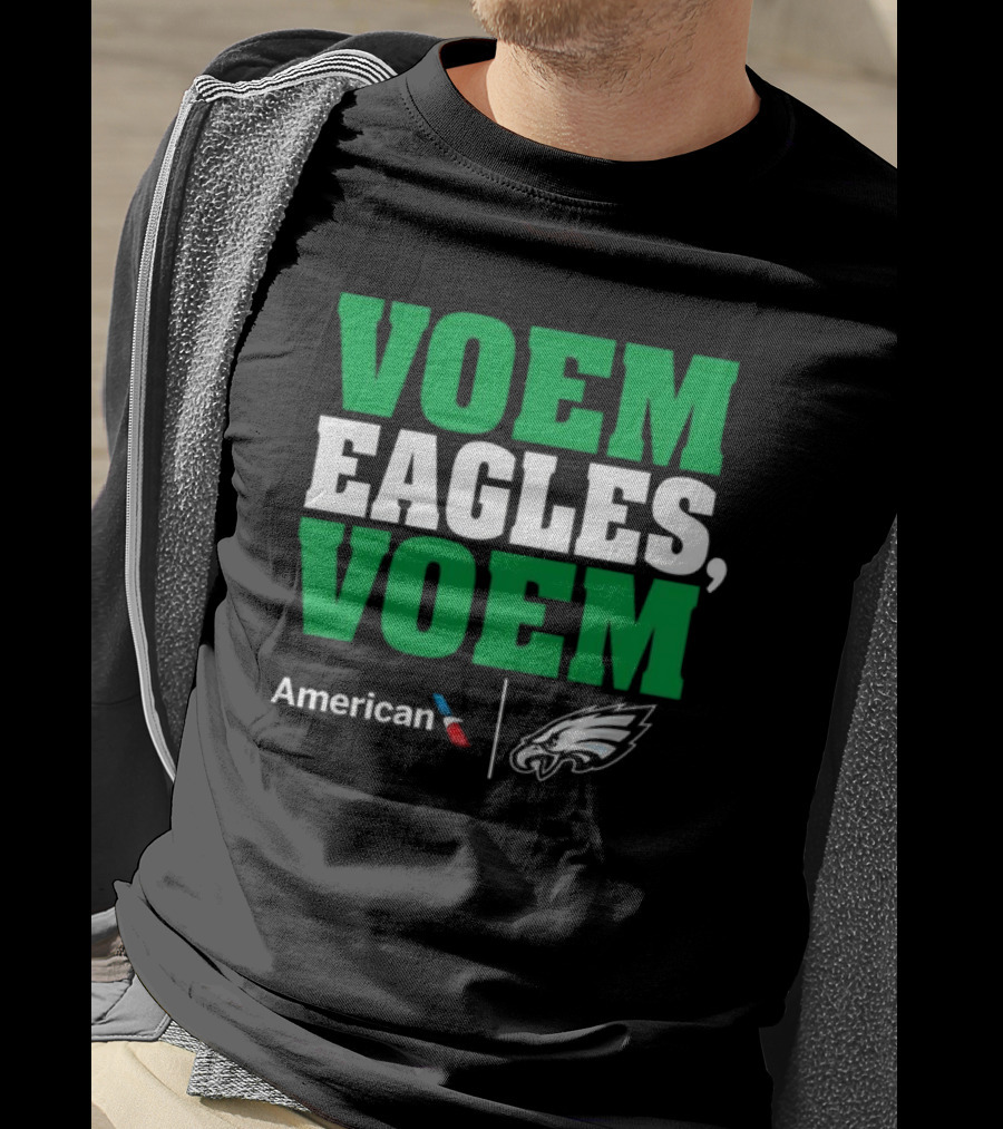 Voem Eagles Voem Philadelphia Eagles American Airlines T-Shirt