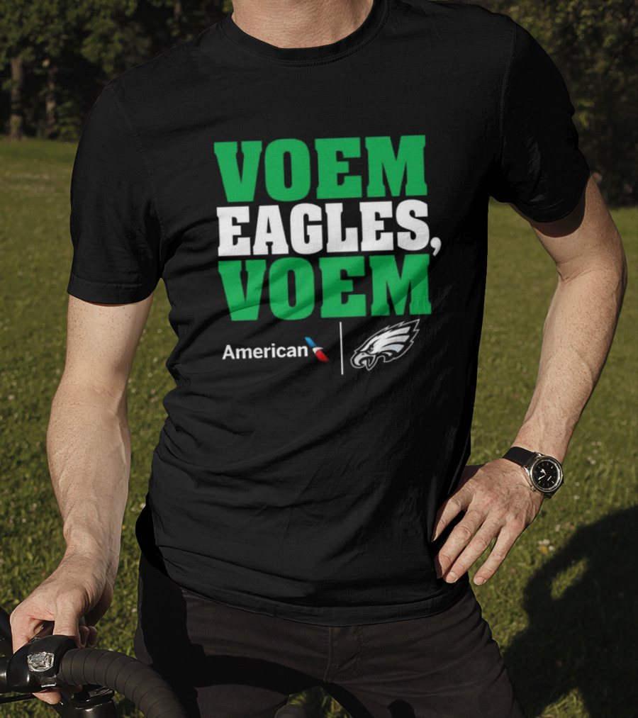Voem Eagles Voem Philadelphia Eagles American Airlines T-Shirt