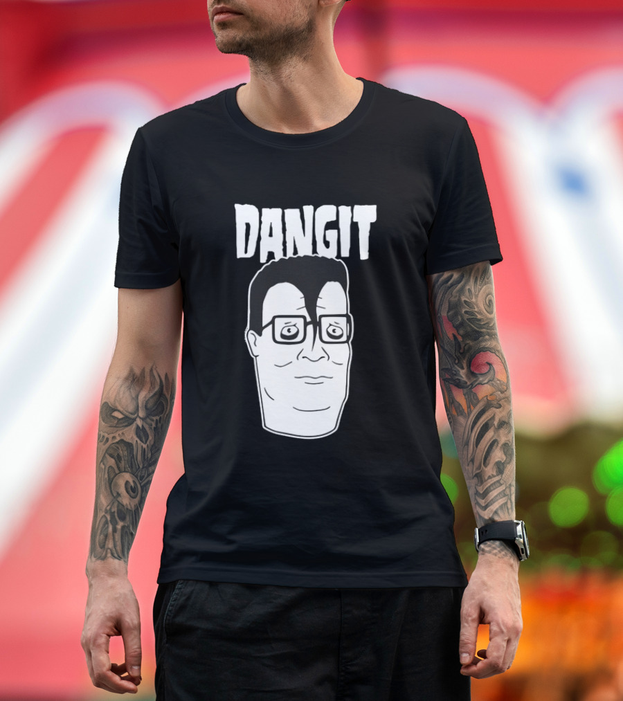 Hank Hill Danzig Mashup Dangit Face T-Shirt