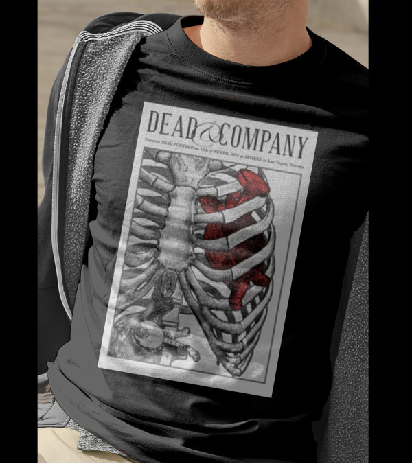Dead And Company Presents Dead Forever On 12th Of Never 2024 At Sphere In Las Vegas Nevada T-Shirt