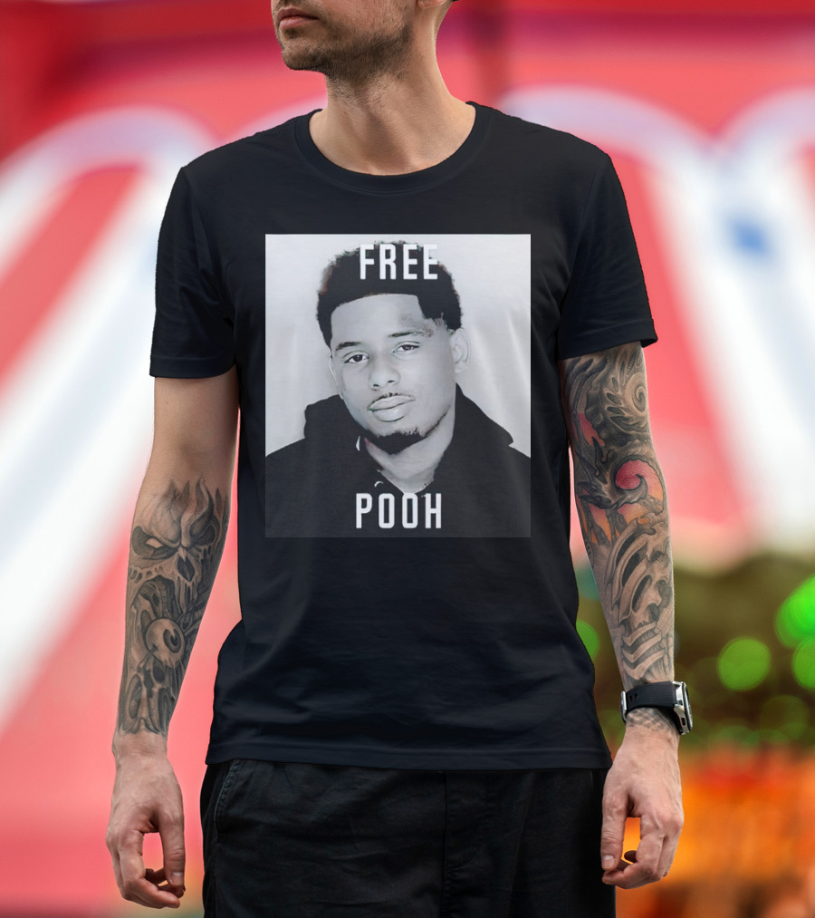 Free Pooh Shiesty American Rapper T-Shirt