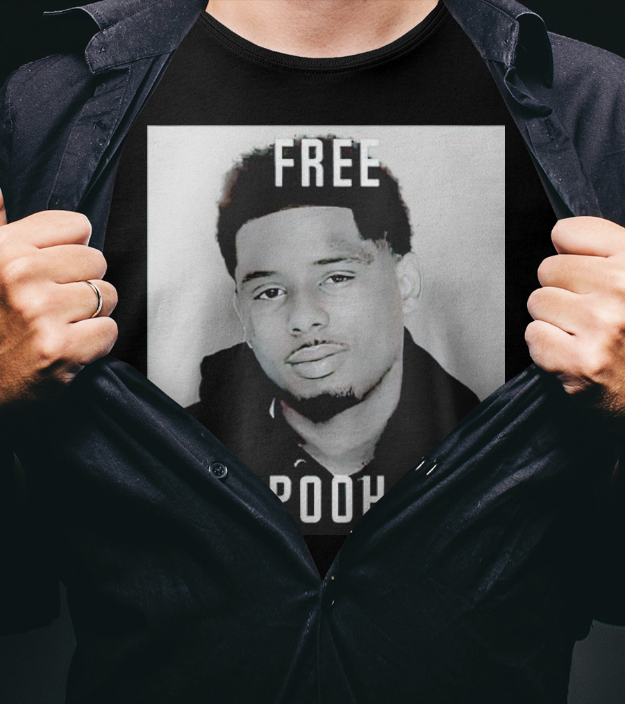 Free Pooh Shiesty American Rapper T-Shirt