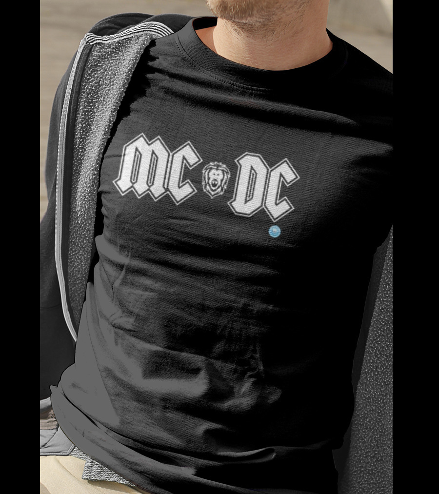 MC DC Motor City Dan Campbell Detroit Lions Football Lions T-Shirt