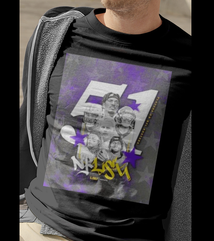 LSU Tigers NFLSU NFL Rosters Legends 51 Superstars T-Shirt