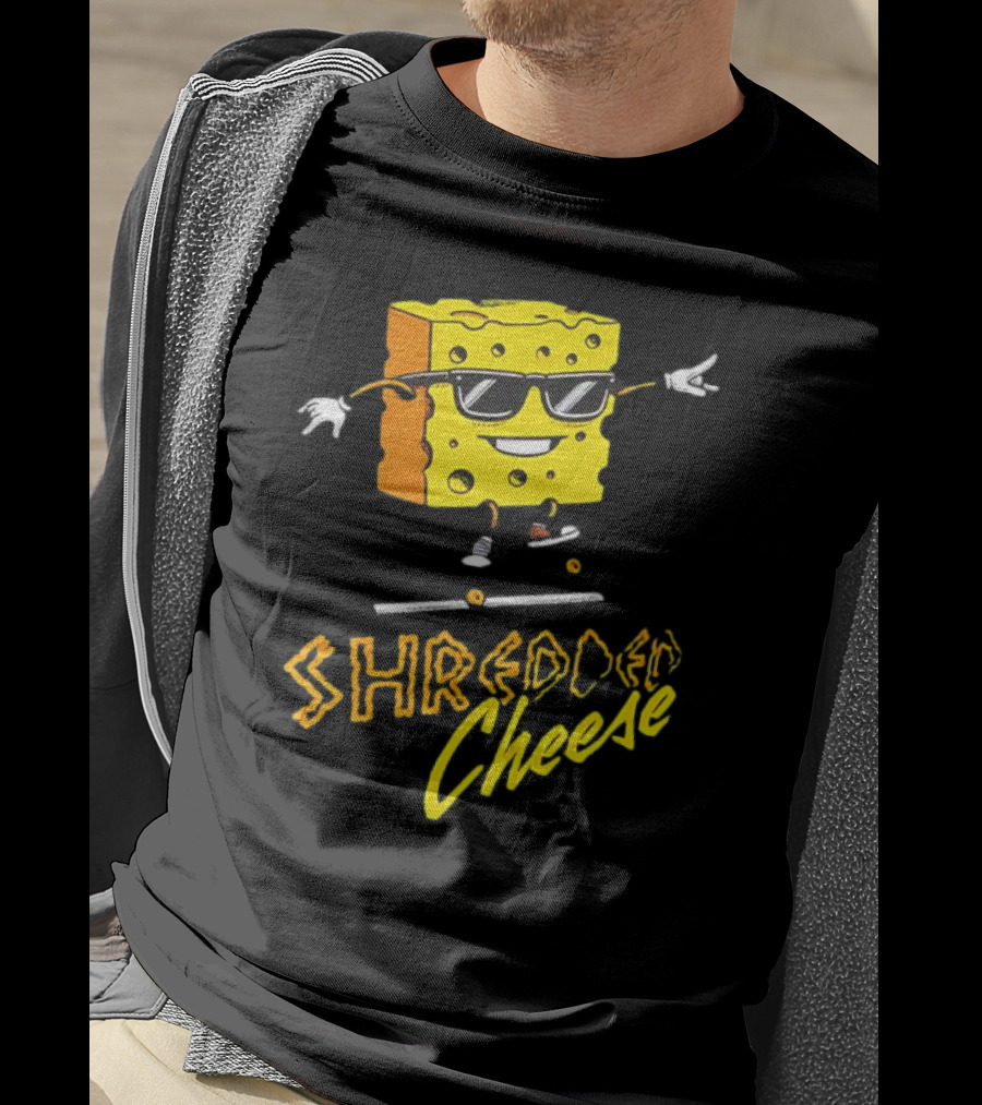 Shredded Cheese Skating Sunglasses Skateboard 2.0 T-Shirt