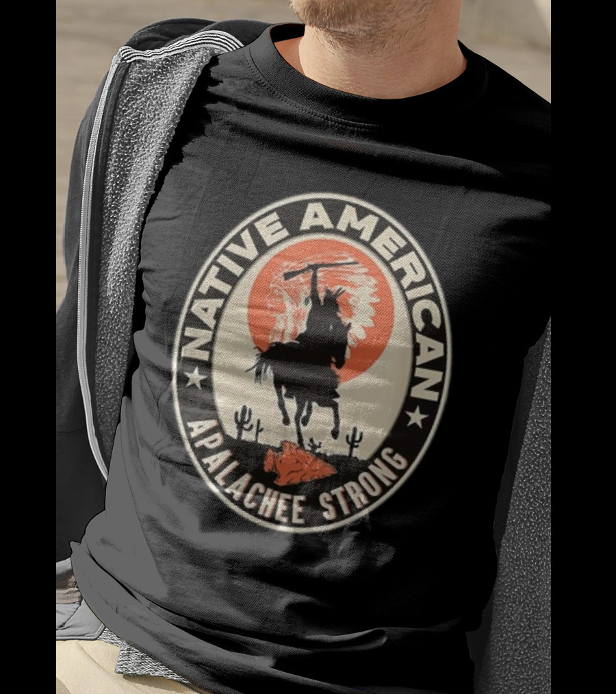 Native American Apalachee Strong Indian Pride Respect T-Shirt