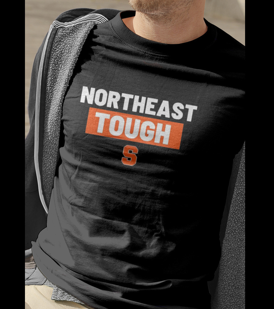 Northeast Tough Syracuse Orange S Logo Apparel Sports Fan Gear T-Shirt