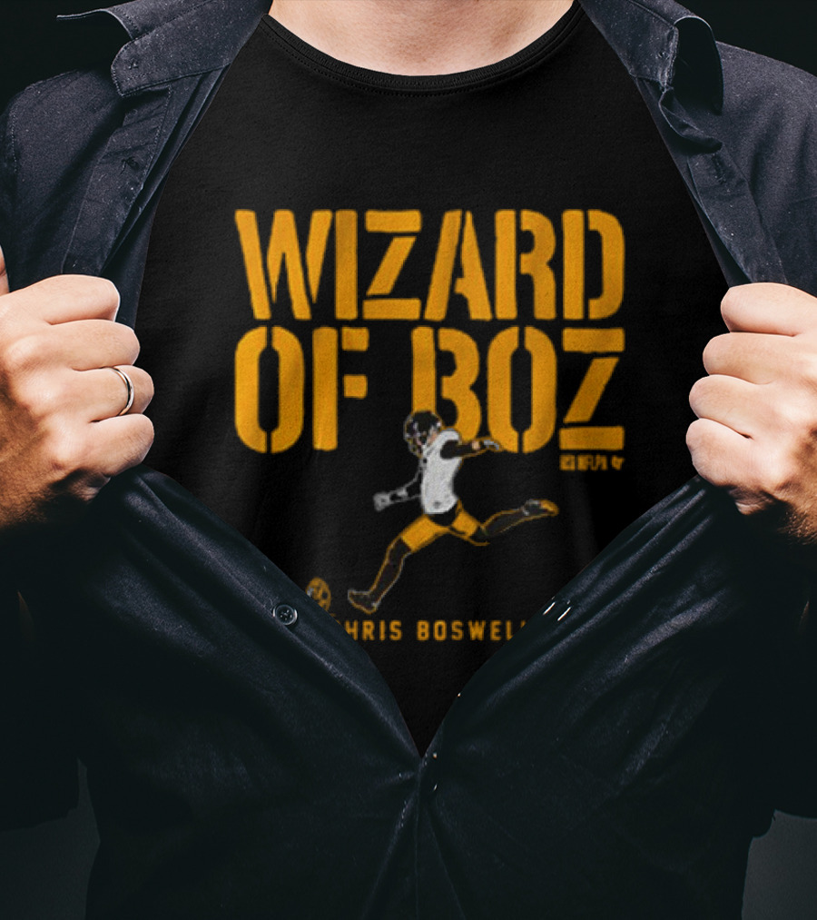 Chris Boswell Wizard Of Boz Football Kicker T-Shirt