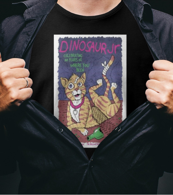 Dinosaur Jr Celebrating 30 Years Of Where You Been December 5-6 2024 The Bellwether Los Angeles California T-Shirt