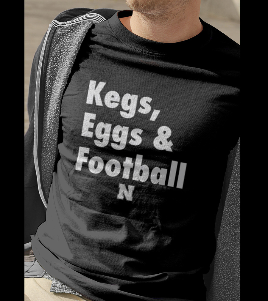 Kegs Eggs And Football N T-Shirt