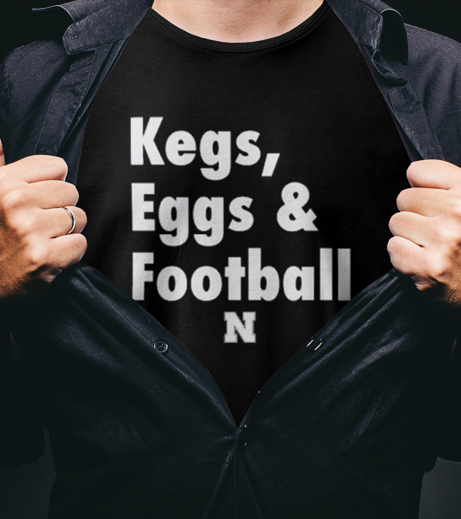 Kegs Eggs And Football N T-Shirt