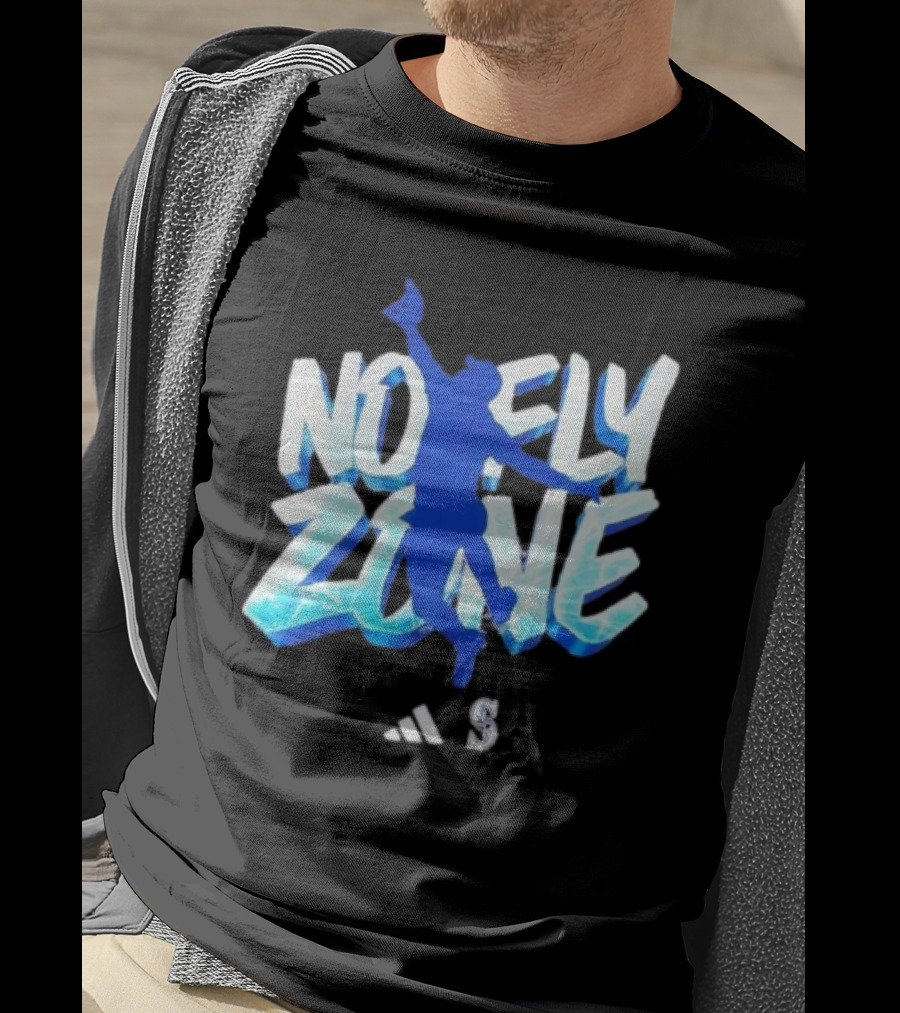 No Fly Zone Julio Rodriguez Mariners Baseball T-Shirt
