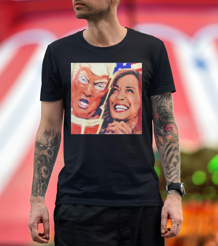 Nordacious Who Else Is Seated Trump Vs Harris Vibrant T-Shirt