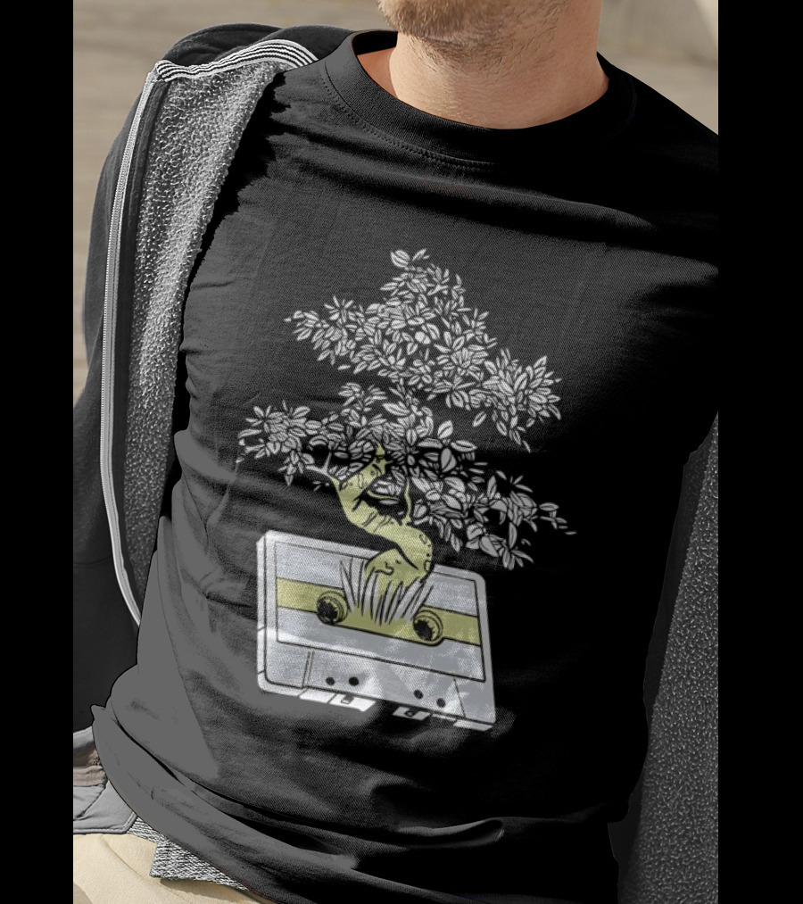 We Are Oaklandish Seiji Oda Cassette Bonsai Tree T-Shirt