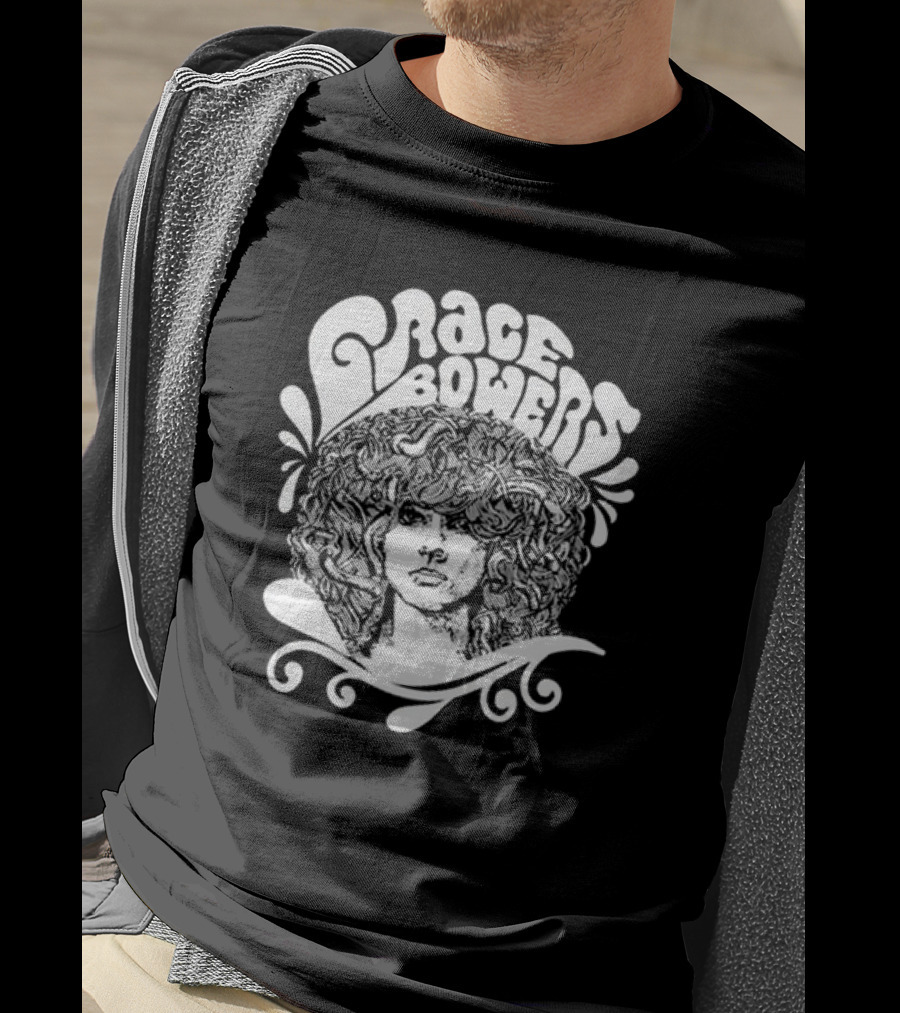 Grace Bowers Groovy Psychedelic T-Shirt