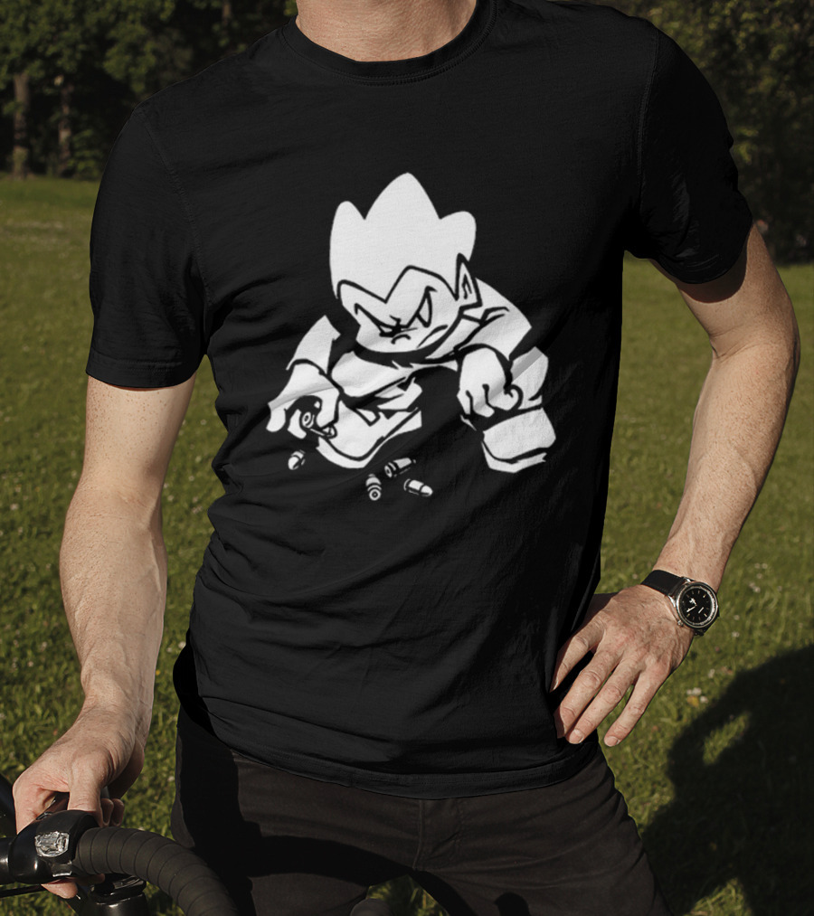 Needlejuice Records FNF Lowkey Pico Character With Bullets T-Shirt