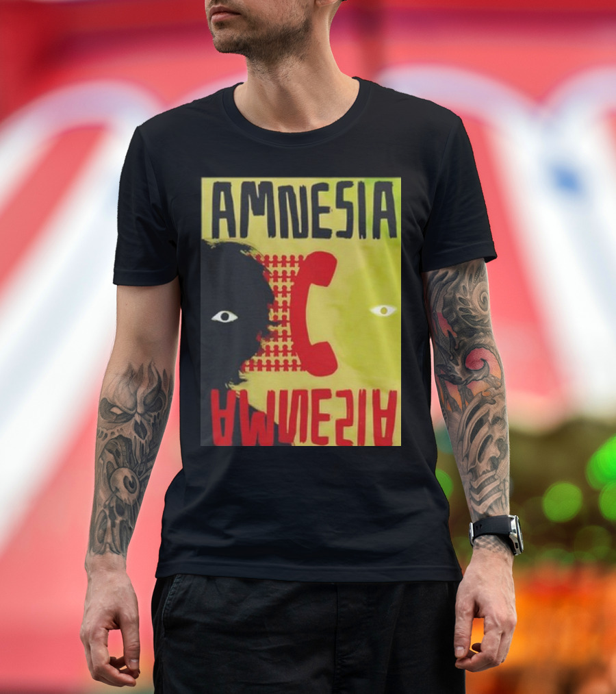 Amnesia Crumb Retro Phone Art Two-Face T-Shirt