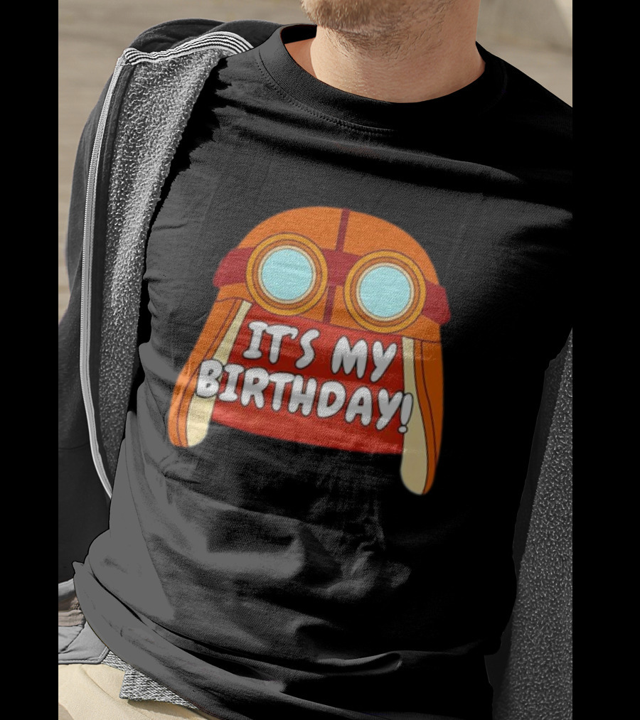 Danny Go It's My Birthday Pilot Goggles T-Shirt