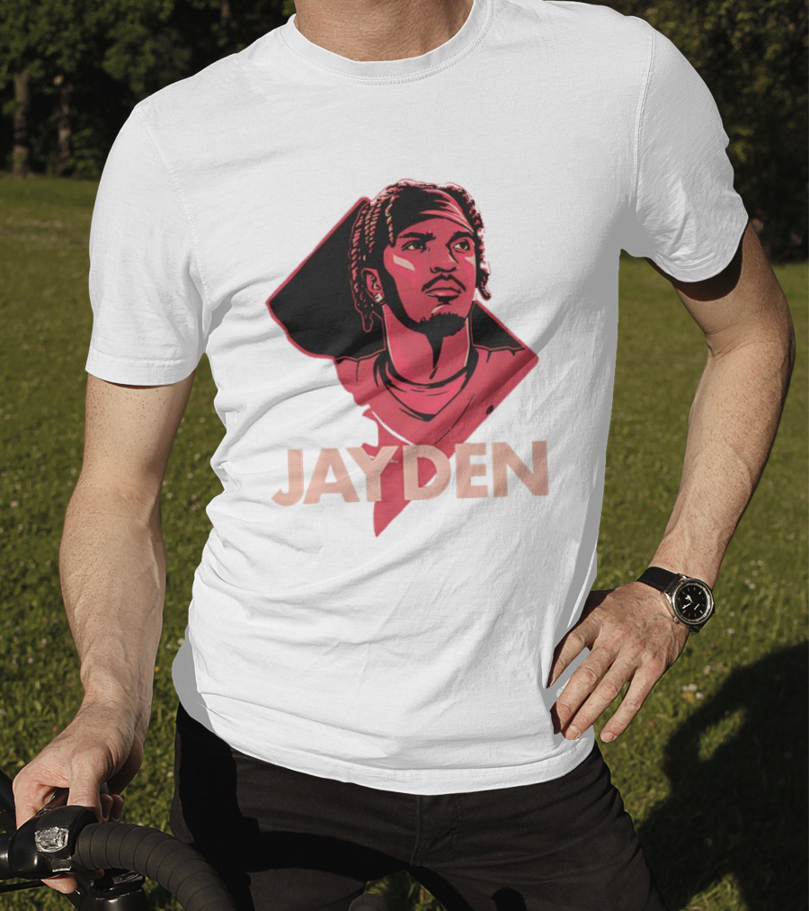 Jayden Daniels Washington Commanders Patriot T-Shirt