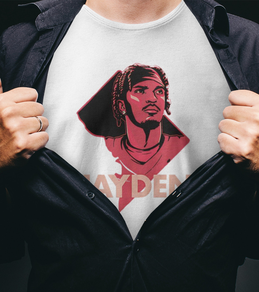 Jayden Daniels Washington Commanders Patriot T-Shirt