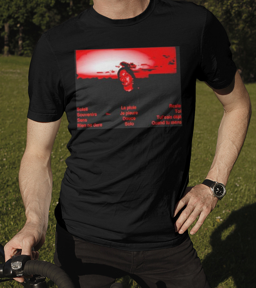 Manches Longues Solo Retro Soleil Souvenire Rien Ne Dure La Pluie Je Pleure Quand Tu Mens T-Shirt