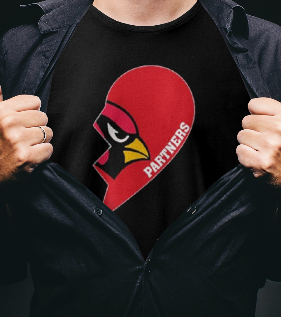 Cardinals Partners Broken Heart T-Shirt