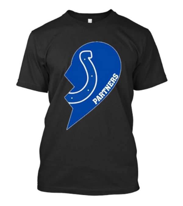 Indianapolis Colts Partners Half Heart T-Shirt