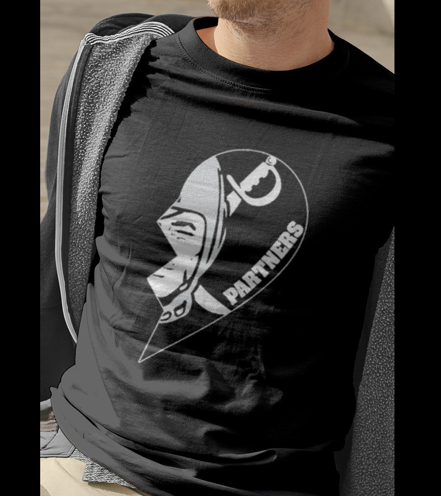 Las Vegas Raiders Partners Broken Heart T-Shirt