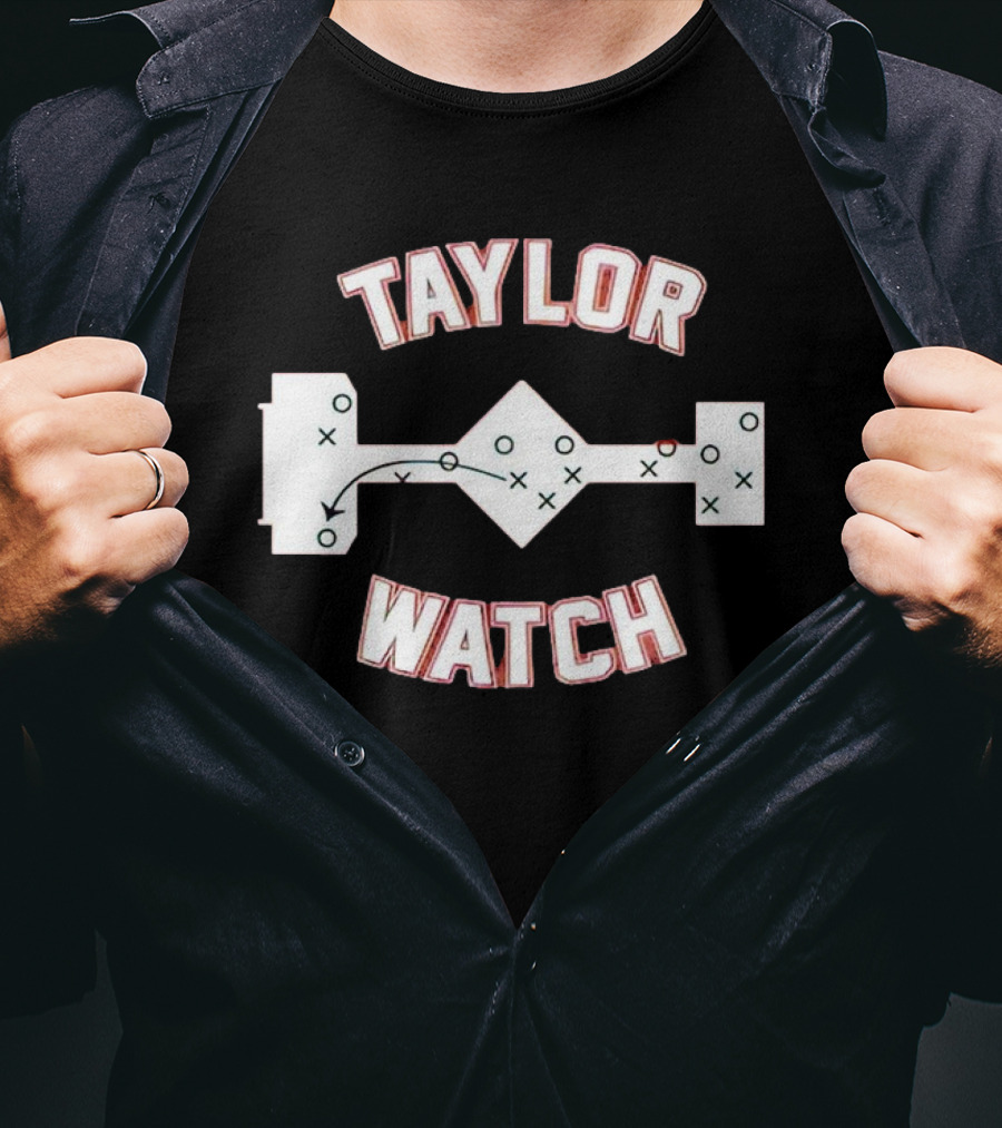 Taylor Playbook Watch Strategy Diagram T-Shirt