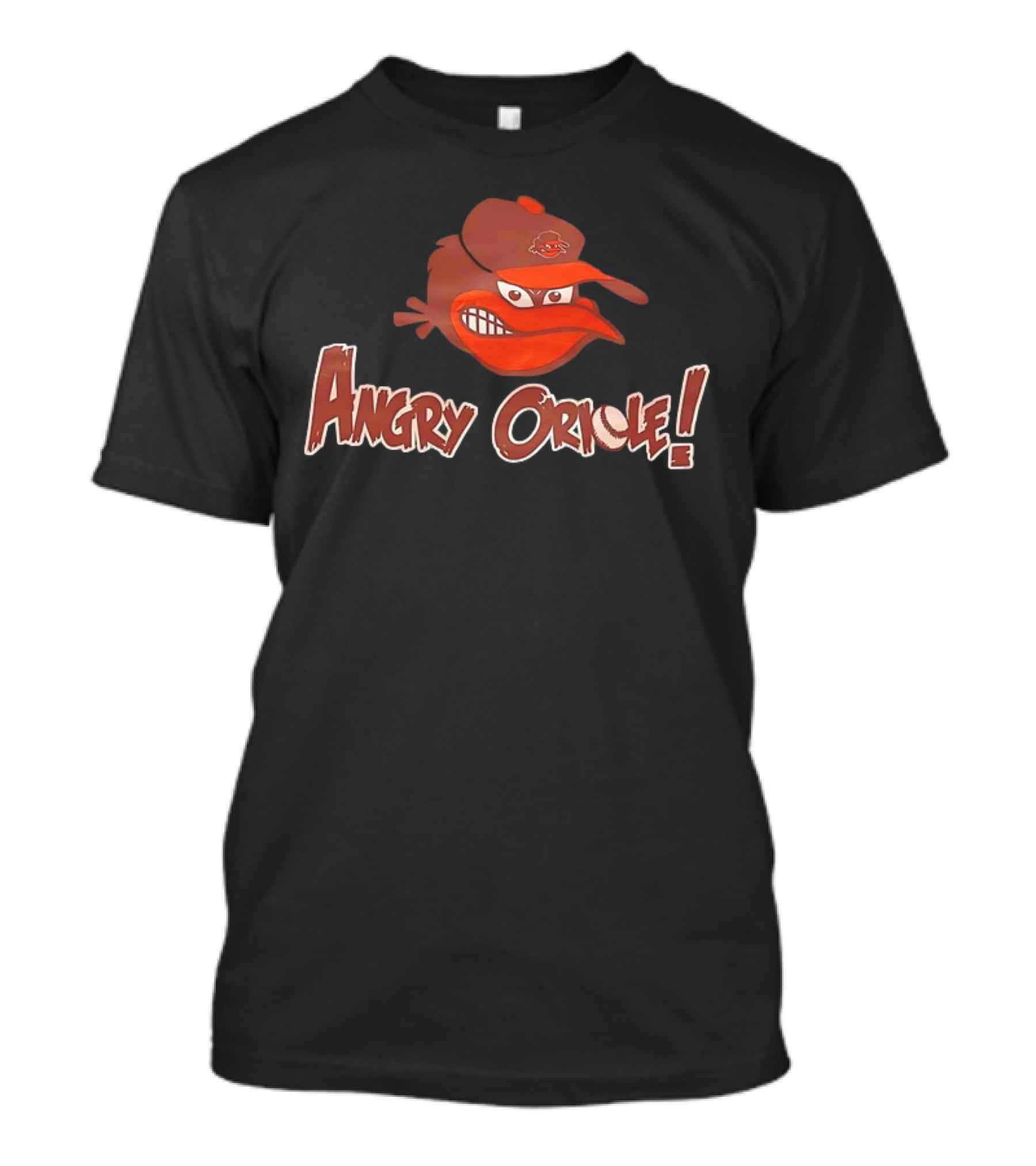 Angry Oriole Baltimore Orioles Angry Oriole T-Shirt