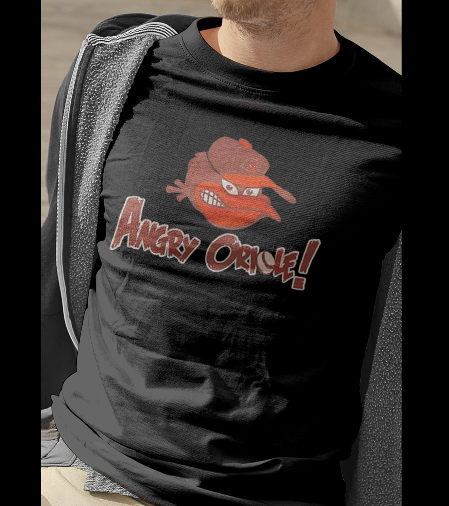 Angry Oriole Baltimore Orioles Angry Oriole T-Shirt