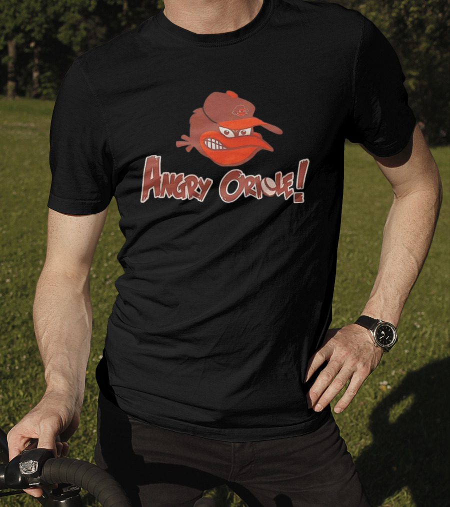 Angry Oriole Baltimore Orioles Angry Oriole T-Shirt
