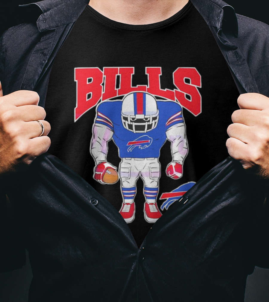 Buffalo Bills Brute Squad Football Team T-Shirt