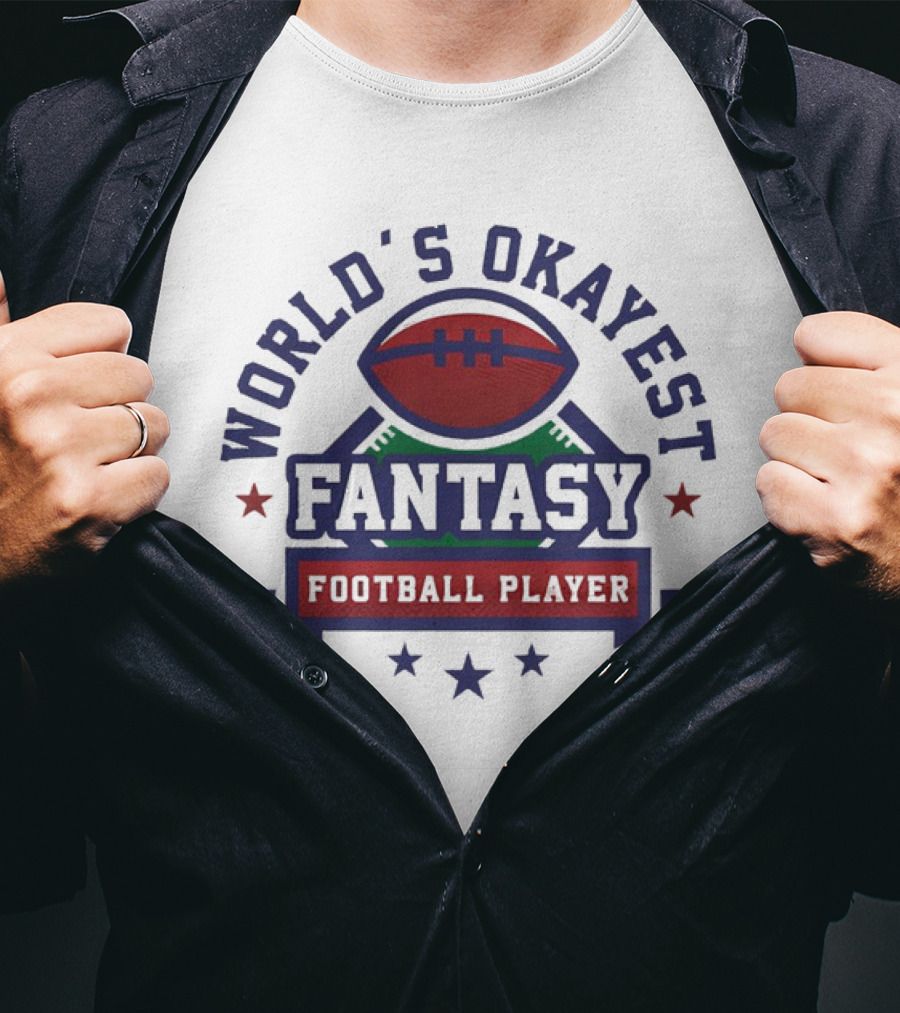 World's Okayest Fantasy Football Player T-Shirt