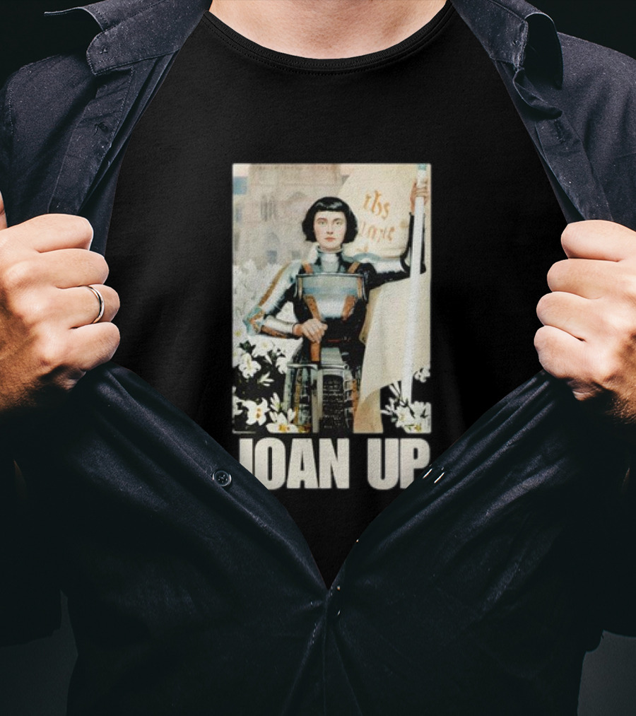 Joan Up Retro Medieval Warrior Saint T-Shirt