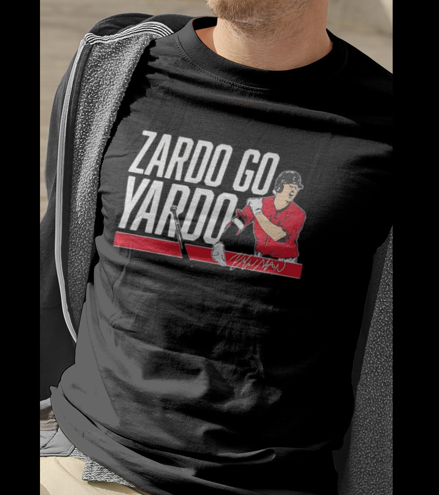 Kyle Manzardo Zardo Go Yardo Baseball Cleveland Guardians T-Shirt