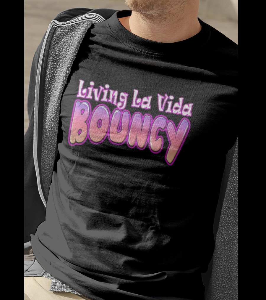 Living La Vida Bouncy Vibrant Pink T-Shirt