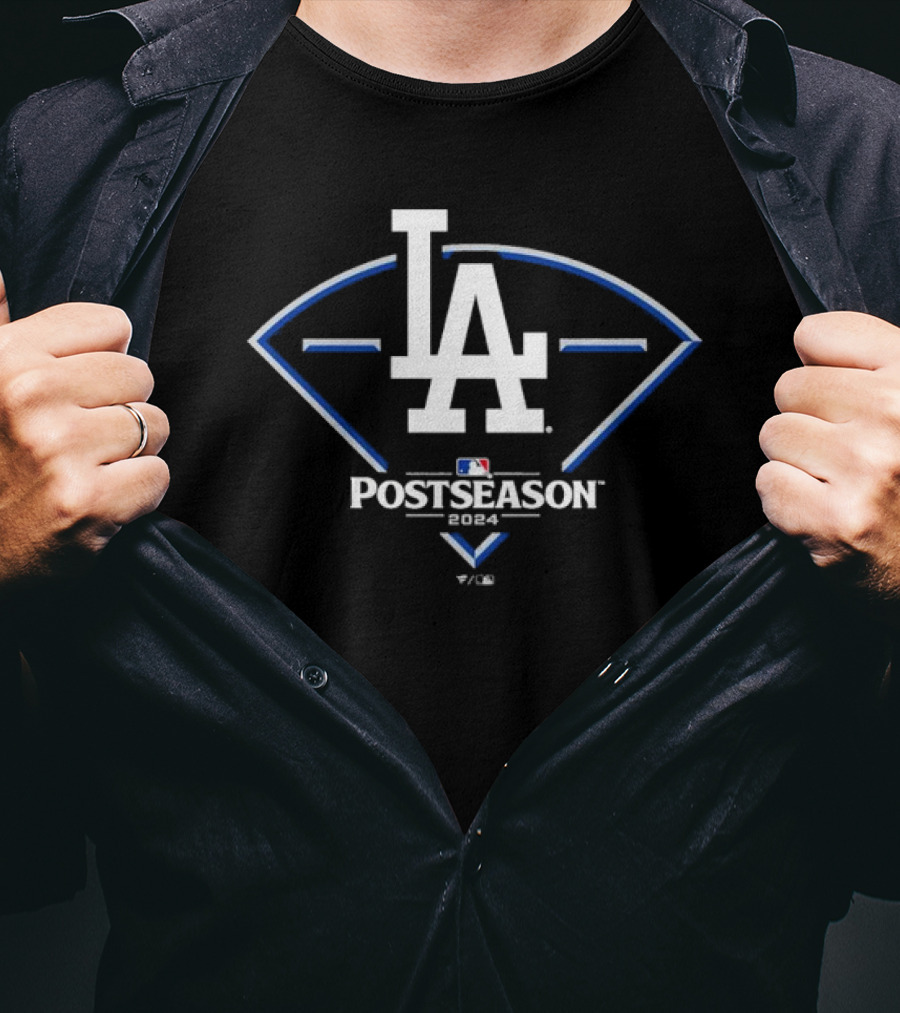 Los Angeles Dodgers LA MLB Postseason T-Shirt