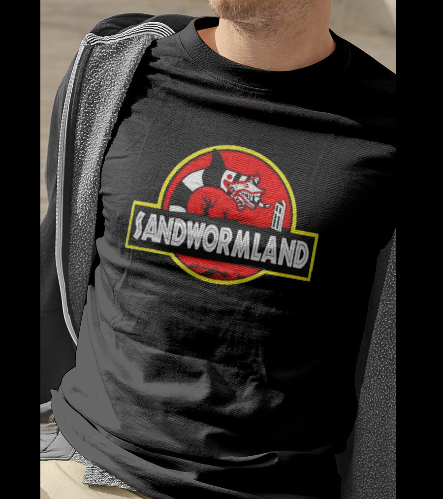 Sandwormland Snake Retro Jurassic T-Shirt