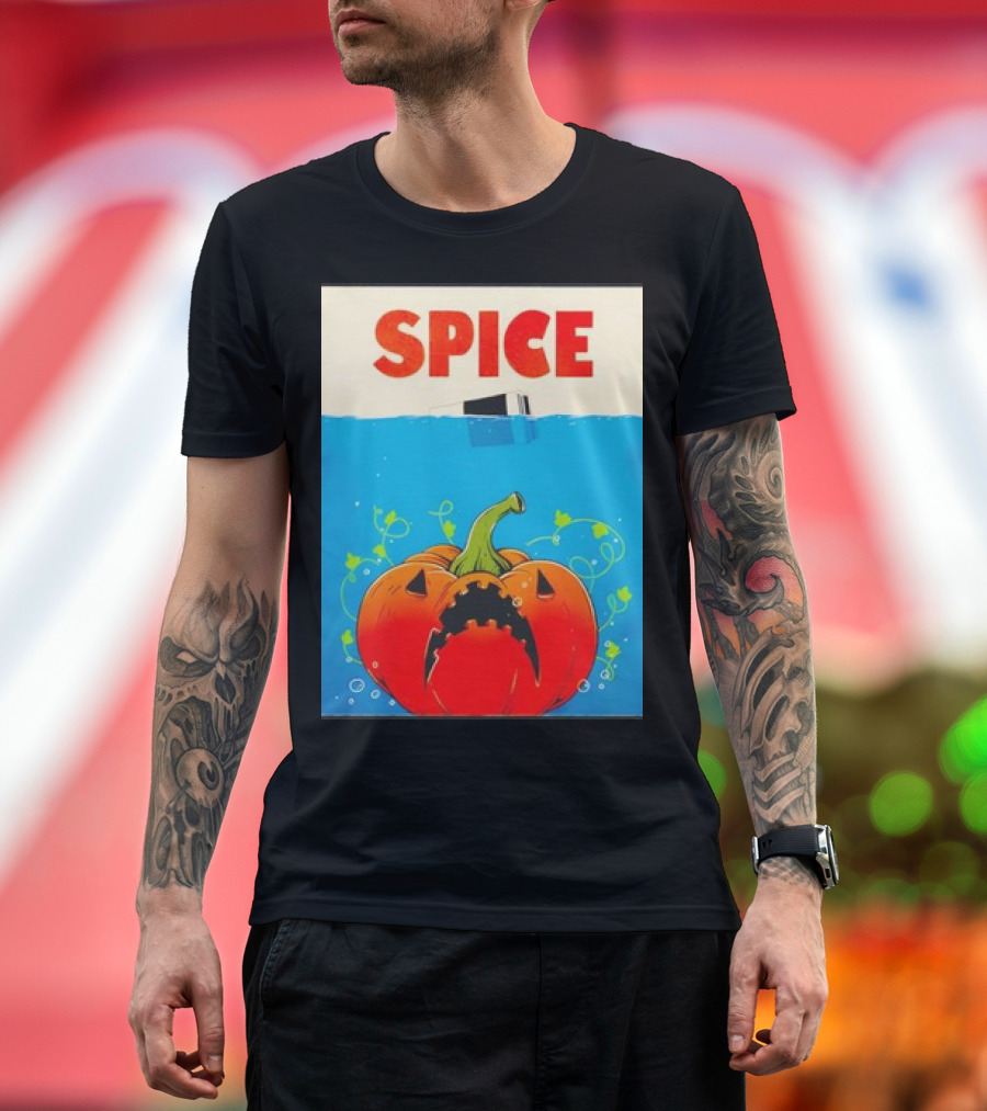 Spice Halloween Retro Pumpkin T-Shirt