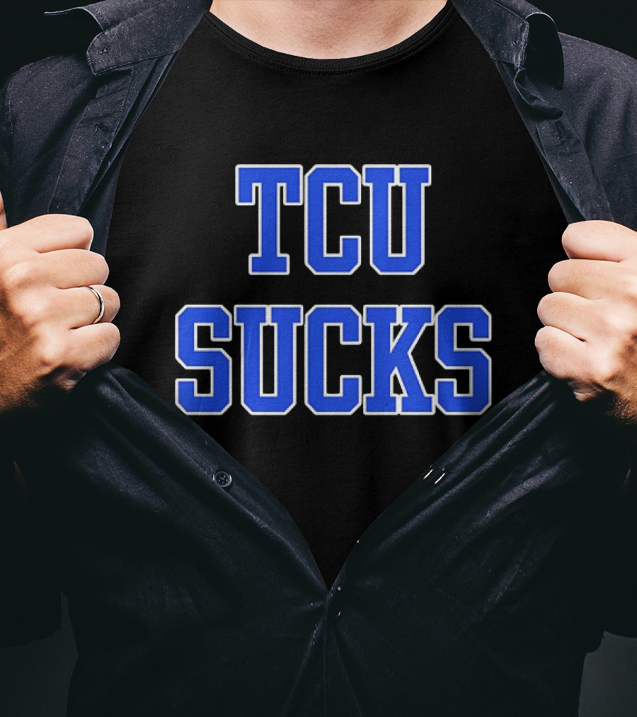 TCU Sucks Dallas Mayor Eric L. Johnson T-Shirt