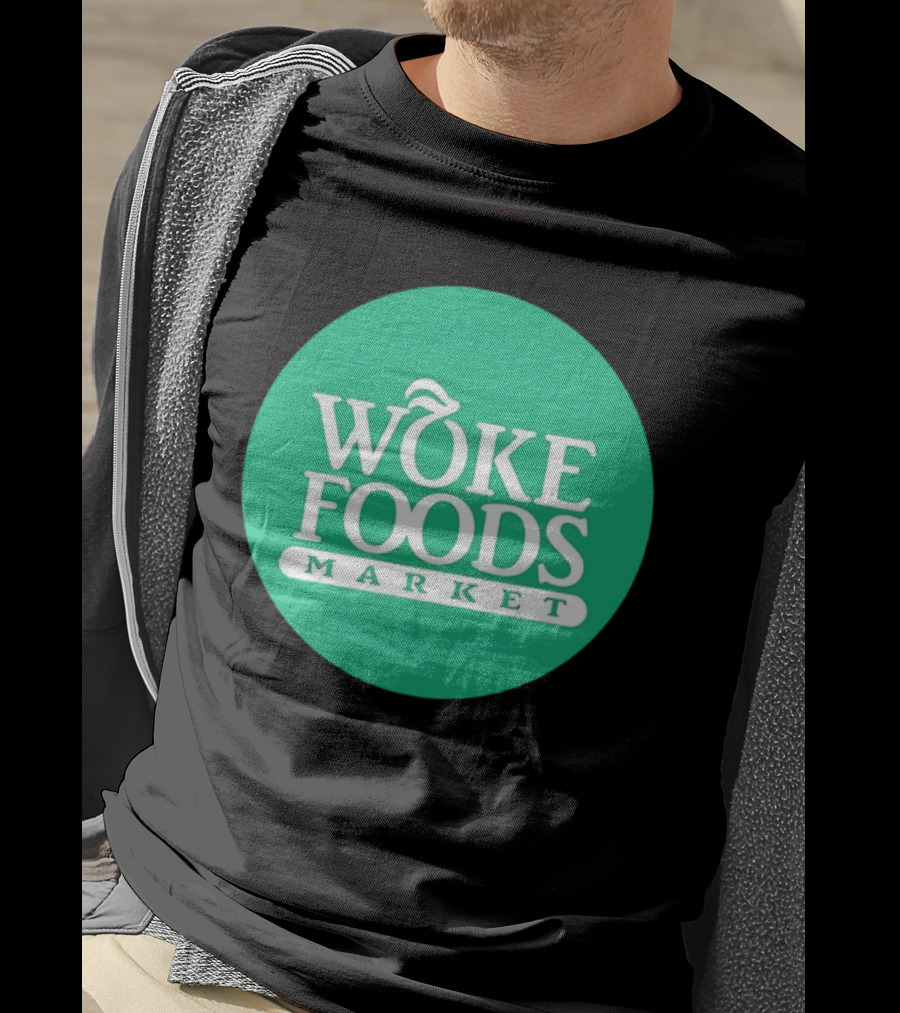 Woke Foods Market Green Circle T-Shirt