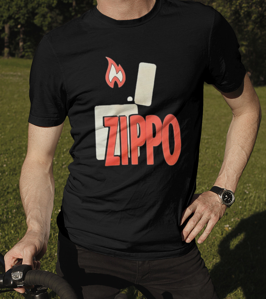 Zippo Lighter Flame T-Shirt