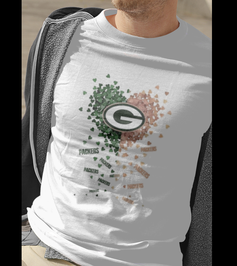 Packers Heart Green Bay Passion T-Shirt