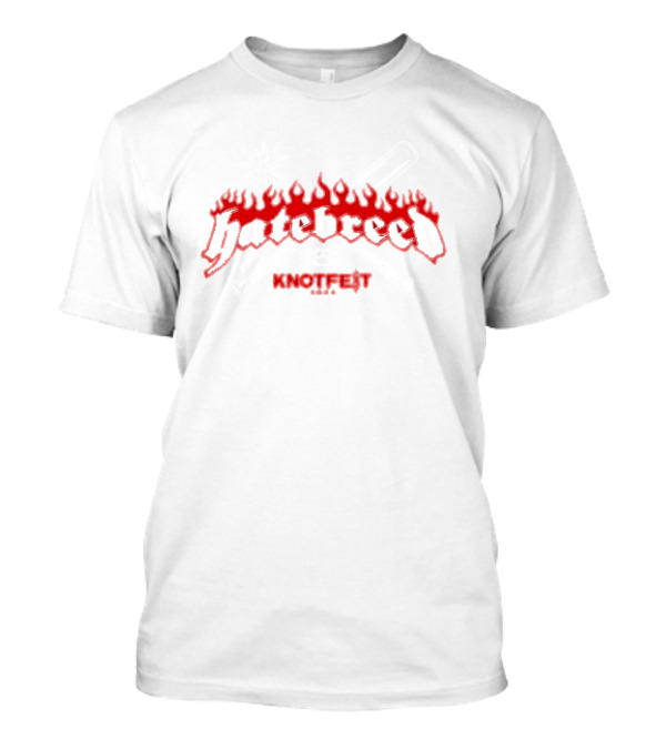 Hatebreed Knotfest Iowa 2024 Ball Of Death Survivor T-Shirt