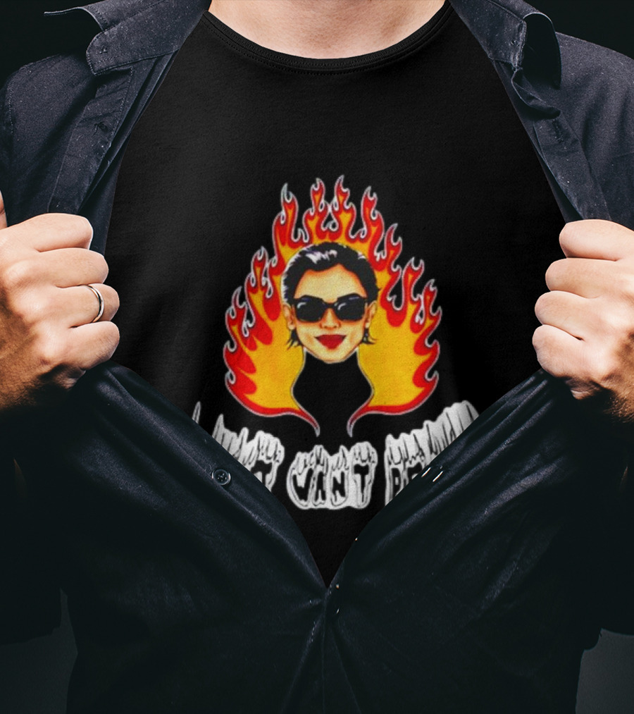 Katie Maloney I Don’t Want Peace Flaming Sunglasses T-Shirt