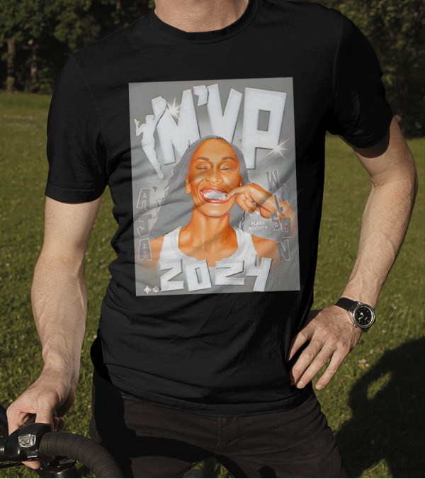 A'ja Wilson 2024 MVP Playa Society T-Shirt