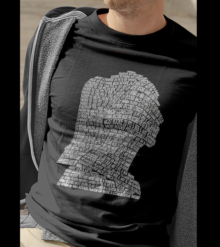 Caitlin Clark Rookie Of The Year Fastest To 150 And 200 Points 35 Point Games T-Shirt